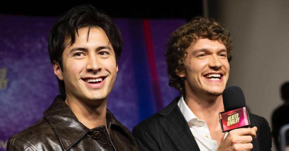 Connor Storrie and Hudson Williams.