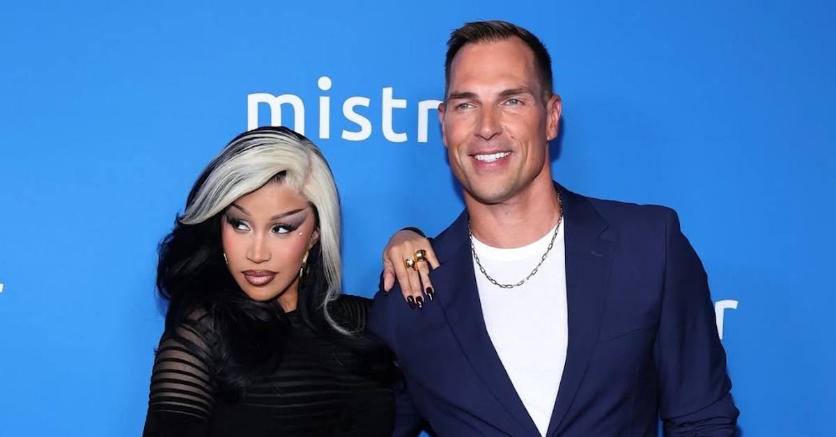 Tristan Schukraft and Cardi B.